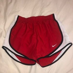 Red Nike Shorts (XS)